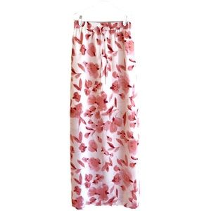 🆕 Cupcakes & Cashmere Pink Flowers Maxi Skirt